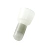 RS PRO Insulated Closed End Splice Connector Natural Nylon 10 AWG 25.5mm Length 0.7mm Thickness 178-7236