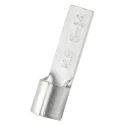 RS PRO Uninsulated Crimp Blade Terminal 14 mm Blade Length, 12 AWG to 10 AWG, Copper Contact, Grey 178-7241