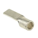 RS PRO Uninsulated Crimp Blade Terminal 14 mm Blade Length, 12 AWG to 10 AWG, Copper Contact, Grey 178-7241
