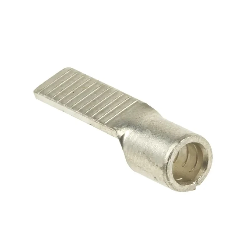 RS PRO Uninsulated Crimp Blade Terminal 14 mm Blade Length, 12 AWG to 10 AWG, Copper Contact, Grey 178-7241