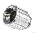 Amphenol Socapex Industrial Circular Connector, 4 Contacts, Cable Mount Plug, Male, IP67, Aluminium Housing SL BM 14 V
