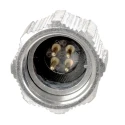 Amphenol Socapex Industrial Circular Connector, 4 Contacts, Cable Mount Plug, Male, IP67, Aluminium Housing SL BM 14 V