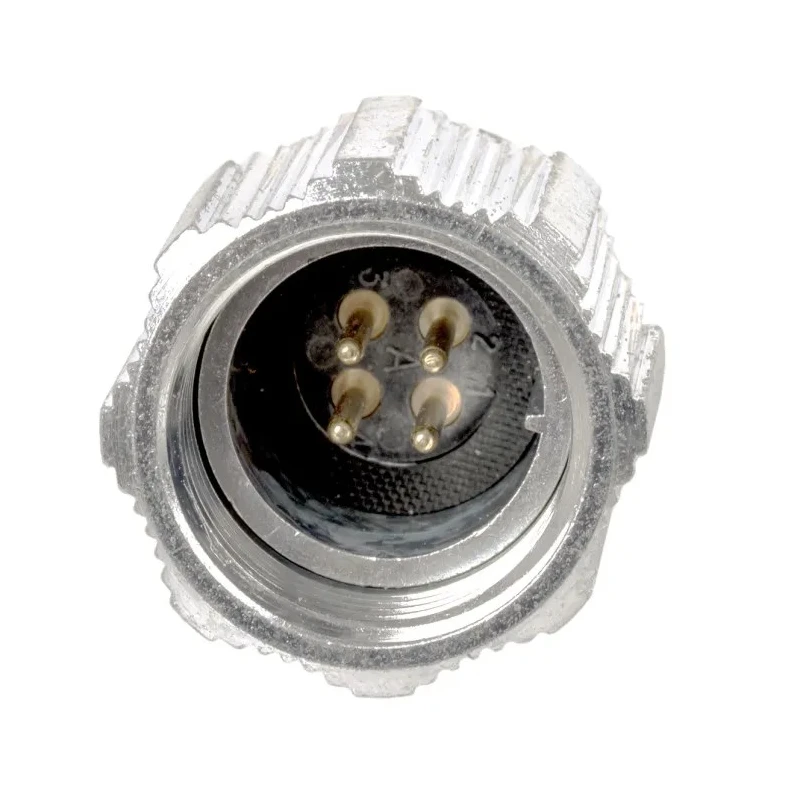 Amphenol Socapex Industrial Circular Connector, 4 Contacts, Cable Mount Plug, Male, IP67, Aluminium Housing SL BM 14 V