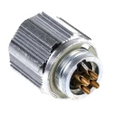 Amphenol Socapex Industrial Circular Connector, 4 Contacts, Cable Mount Plug, Male, IP67, Aluminium Housing SL BM 14 V
