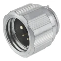Amphenol Socapex Industrial Circular Connector 5 Contacts, Cable Mount, Plug, Male, IP67, Aluminium Housing, Gold SL BM 25 D