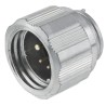 Amphenol Socapex Industrial Circular Connector 5 Contacts, Cable Mount, Plug, Male, IP67, Aluminium Housing, Gold SL BM 25 D