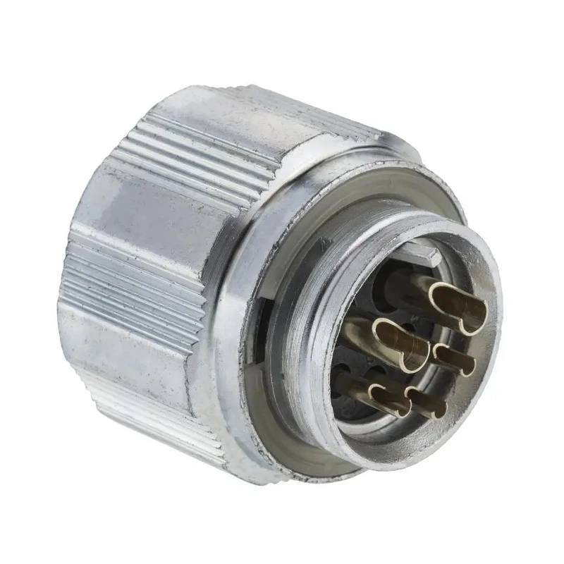 Amphenol Socapex Industrial Circular Connector 5 Contacts, Cable Mount, Plug, Male, IP67, Aluminium Housing, Gold SL BM 25 D