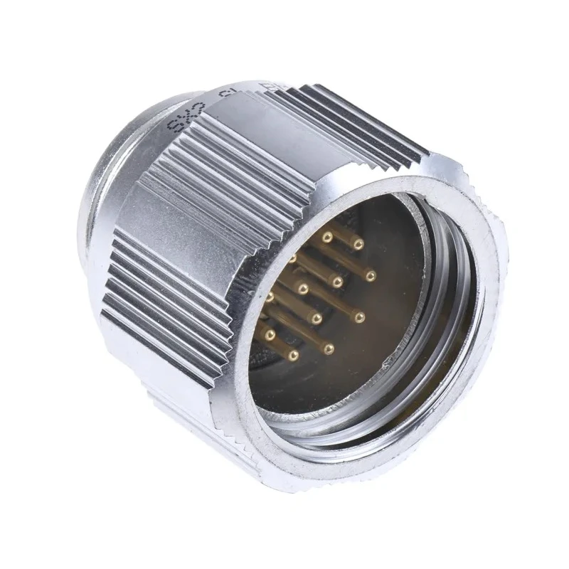 CEEP Industrial Circular Connector Cable Mount Plug Male 12 Contacts IP67 280V 10A SL BM 212 AF