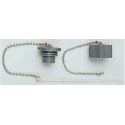 Amphenol Socapex SL61 Female Dust Cap, Shell Size 20, Aluminium SL61