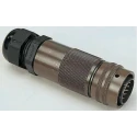 Amphenol Socapex Nickel Alloy Straight 3 Way Panel MIL Spec Circular Connector Male Contacts Shell Size 8 45106A83APPG50