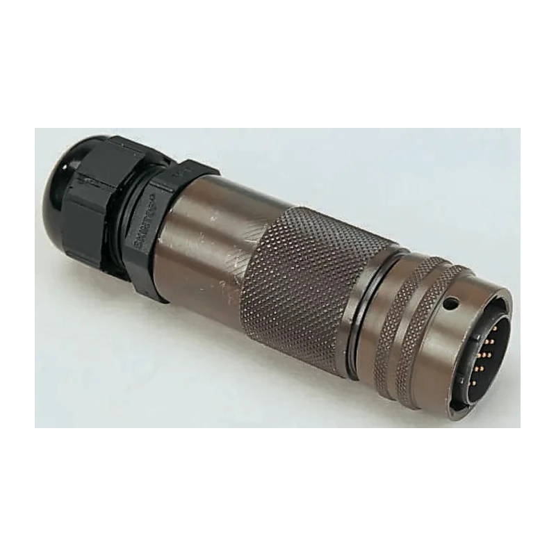 Amphenol Socapex MIL Spec Circular Connector Nickel Alloy Straight 19 Way Cable Male Contacts Shell Size 14 45106A1419PPG50