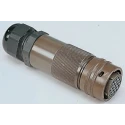 Amphenol Socapex MIL Spec Circular Connector 26 Way Female Contacts Nickel Alloy Shell Size 16 Cable Mount 45106A1626SPG50