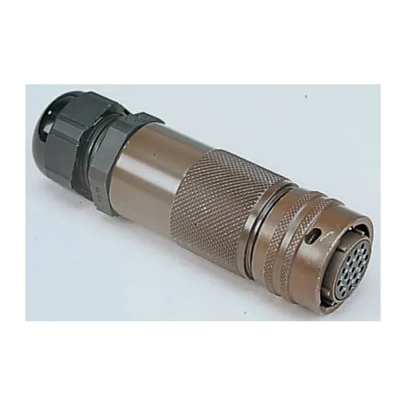 Amphenol Socapex MIL Spec Circular Connector 26 Way Female Contacts Nickel Alloy Shell Size 16 Cable Mount 45106A1626SPG50