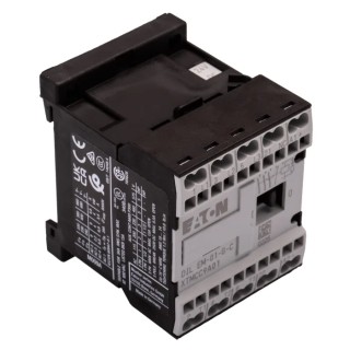 Eaton DILEM Contactor 24V DC Coil, 3-Pole, 9 A, 4 kW Power Rating, 400V AC Contacts 230167 DILEM-01-G-C(24VDC)