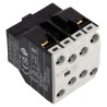Eaton Auxiliary Contact, 4 Contact, 2 NC/2 NO, DILA Series, Front Fixing, 16 A, 220 V dc, 500 V ac, Model 139580 DILA-XHIR22