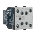 Eaton Auxiliary Contact, 4 Contact, 2 NC/2 NO, DILA Series, Front Fixing, 16 A, 220 V dc, 500 V ac, Model 139580 DILA-XHIR22