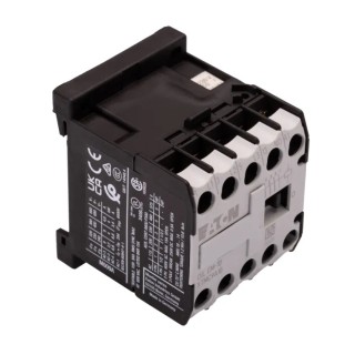 Eaton DILEM Contactor 3-Pole 9A 4kW 230V AC Coil, 3 NO Auxiliary Contacts, DIN Rail Mount 052302 DILEM-10(230V50/60HZ)