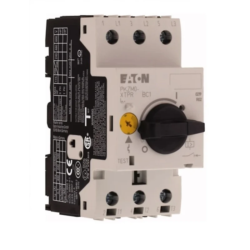 Eaton PKZM 0 Mounting Kit Motor Protection Circuit Breaker 3-Pole 12A 690V AC Breaking Capacity 50kA 278486 PKZM0-12
