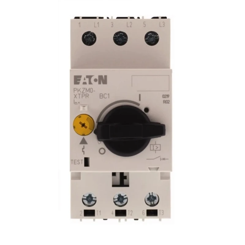Eaton PKZM 0 Mounting Kit Motor Protection Circuit Breaker 3-Pole 12A 690V AC Breaking Capacity 50kA 278486 PKZM0-12