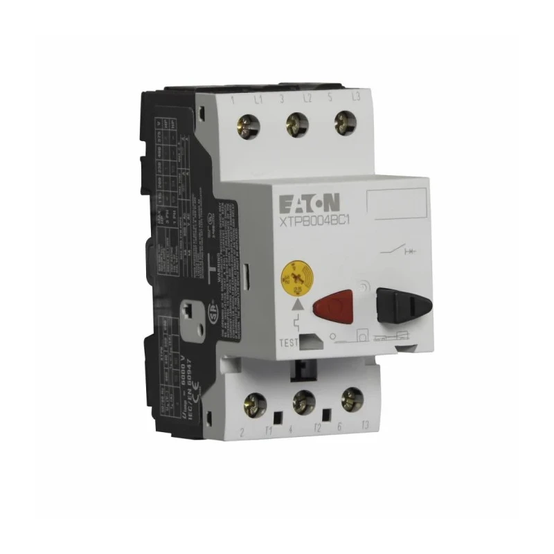 Eaton PKZM 0 Mounting Kit Motor Protection Circuit Breaker 3-Pole 12A 690V AC Breaking Capacity 50kA 278486 PKZM0-12