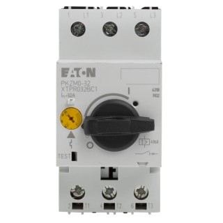 Eaton Motor Protection Circuit Breaker PKZM 0 Series 25A-32A 690V AC Current Transformer 3 Poles 45x93x94mm 278489 PKZM0-32