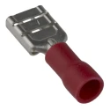 RS PRO Red Insulated Female Spade Connector Crimp 0.8 x 6.35 mm Tab Size 22 AWG to 16 AWG 178-8328