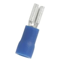 RS PRO Blue Insulated Female Spade Connector Crimp 0.5 x 2.8 mm Tab Size 16 AWG to 14 AWG 178-8329