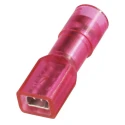 RS PRO Red Insulated Female Spade Connector, Crimp, 0.5 x 2.8 mm Tab Size, 22 AWG to 16 AWG 178-8292