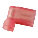 RS PRO Red Insulated Female Spade Connector Crimp 0.8 x 4.75 mm Tab Size 22 AWG to 18 AWG 178-8339