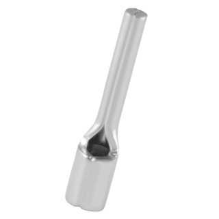 RS PRO Uninsulated Crimp Pin Connector, 22 AWG to 16 AWG, 1.9 mm Pin Diameter, 12 mm Pin Length, Grey 178-8416