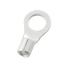 RS PRO Uninsulated Ring Terminal 4.3 mm Stud Size 14 AWG 12 AWG Wire Size Grey 178-8609