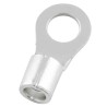RS PRO Uninsulated Ring Terminal, 3.7 mm Stud Size, 12 AWG to 10 AWG Wire Size, Copper Contact with Tin Plating 178-8614