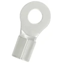 RS PRO Uninsulated Ring Terminal 5.3 mm Stud Size 8 AWG Wire Size, Grey 178-8623