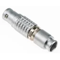 LEMO Circular Connector 14 Contacts Cable 15 mm Plug Male IP50 2B Series FGG.2B.314.CLAD92Z