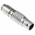LEMO Circular Connector 14 Contacts Cable 15 mm Plug Male IP50 2B Series FGG.2B.314.CLAD92Z