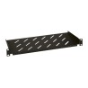 Legrand Linkeo Series Black Fixed Shelf 2U Rack Unit 435mm x 360mm x 200mm 15kg Load 6 465 02