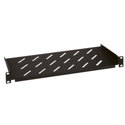 Legrand Linkeo Series Black Fixed Shelf 2U, 15kg Load, 435mm x 200mm x 200mm 6 465 01