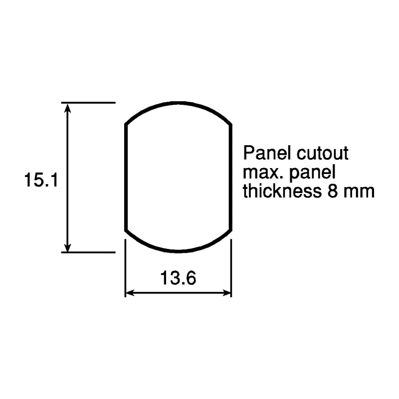 LEMO Circular Connector 16 Contacts Panel Mount 18 mm Socket Female IP50 2B Series EGG.2B.316.CLL