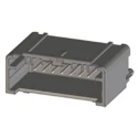 Molex Mini50 8 Way Black Male Automotive Connector Through Hole Solder Termination 34792-0080