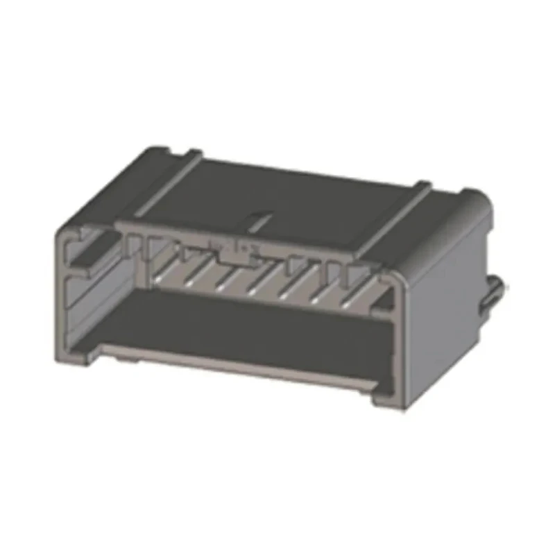 Molex Mini50 8 Way Black Male Automotive Connector Through Hole Solder Termination 34792-0080