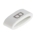 HellermannTyton Slide-On Cable Marker Black Pre-Printed Legend "B" for 1.8 to 6.3 mm Cable Diameter HODS85