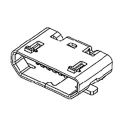 Molex Right Angle Surface Mount Female 1 Port USB Type B Connector USB 2.0 30V 1.8A 47346-1001