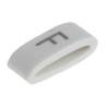 HellermannTyton Slide-On Cable Marker Black Pre-Printed "F" for 1.8 mm to 6.3 mm Cable Diameter HODS85