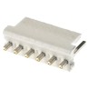 TE Connectivity MTA-156 Series Straight Through Hole Pin Header 6 Contacts 3.96 mm Pitch 1 Row Unshrouded 640445-6