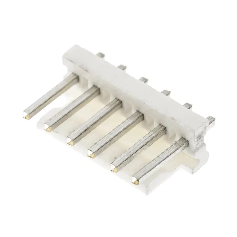 TE Connectivity MTA-156 Series Straight Through Hole Pin Header 6 Contacts 3.96 mm Pitch 1 Row Unshrouded 640445-6