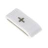 HellermannTyton Slide-On Cable Marker 6.3 mm Max Diameter, Black Legend "+", White PVC Material HODS85