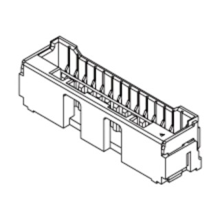 Molex CLIK-Mate Series Straight Surface PCB Socket 8-Contact 1 Row 1.5 mm Pitch Crimp 502584-0860