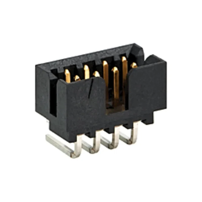 Molex Milli-Grid Series Right Angle Through Hole PCB Header 12 Contacts 2 mm Pitch 2 Row Shrouded 87833-1231