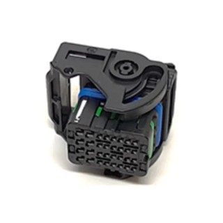 Molex Automotive Connector Female Blue Cable 32 Way Crimp Termination 12A 4 Rows Polyethylene Terephthalate 64319-1216
