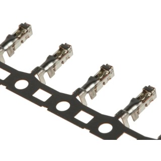 Molex 505153 Series Female Crimp Terminal, 24 AWG Min Crimp, 22 AWG Max, Tin Plated Copper Alloy, 3A Current 505153-8000